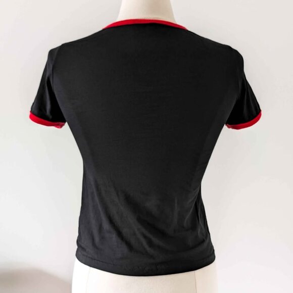 BNWT Spoiler Ringer top from Killstar MEDIUM we all die in the end - Picture 3 of 5